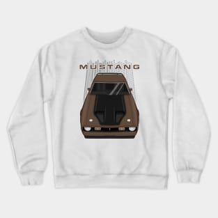 Mustang Mach 1 1971 to 1972 - Brown Crewneck Sweatshirt